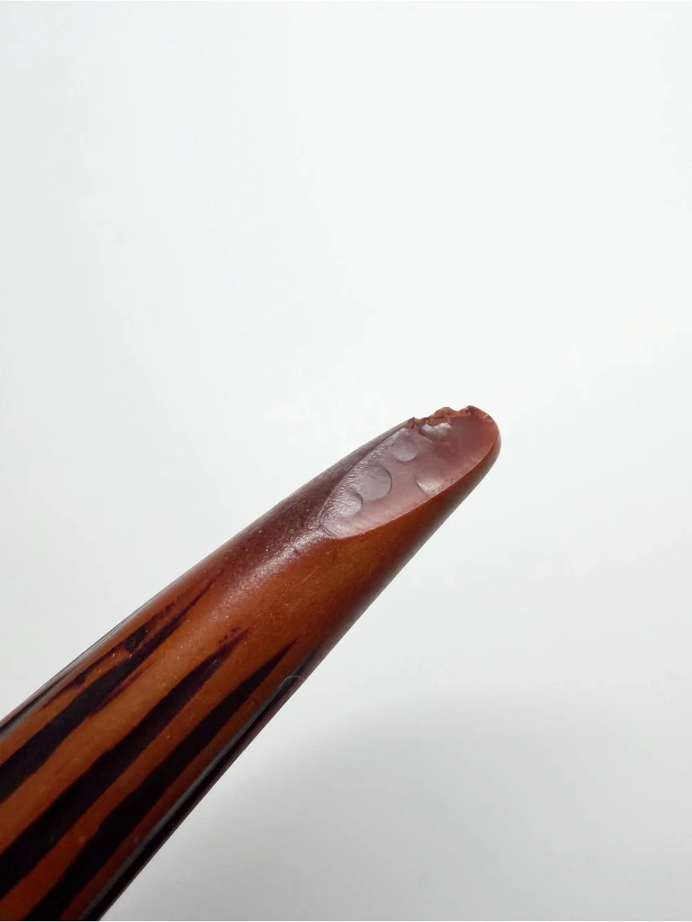 Vintage Japan Bakelight Antler Horn Handle Meat Fork